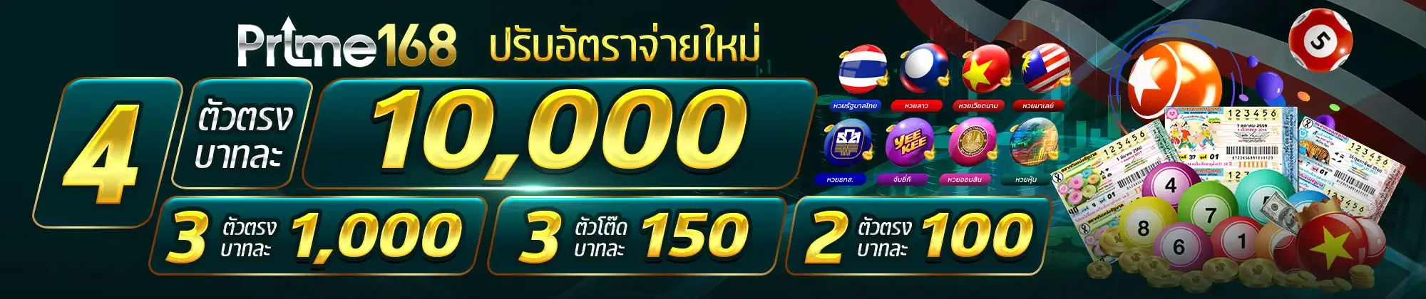 prime168 แทงหวย